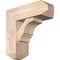 Ekena Millwork Balboa Craftsman Smooth Bracket w/ Offset Brace, Douglas Fir, 7 1/2"W x 20"D x 20"H BKT0806X20X20BOA04SDF - alternate 1